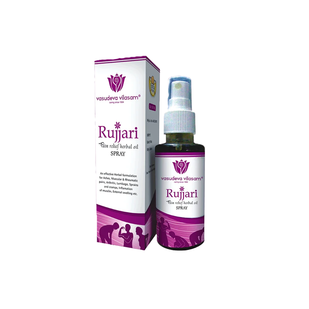 RUJJARI SPRAY - Pain Relief Herbal Oil