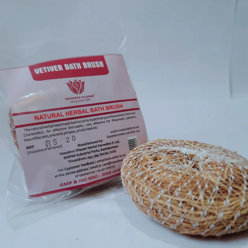 Vettiver bath brush 1 no.