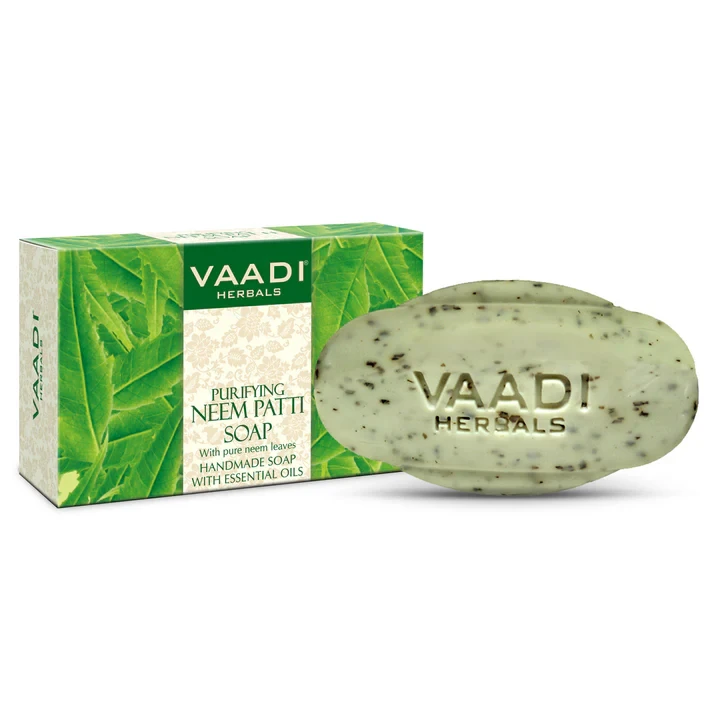 Neem Patti Soap - Contains pure Neem leaves (75 gms)