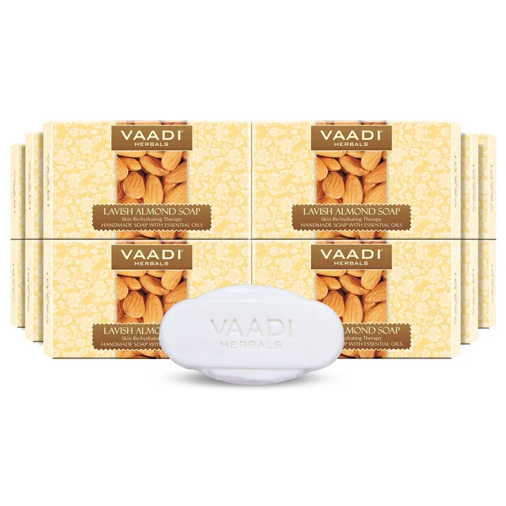 Pack of 12 Lavish Almond Soap (75 gms x 12)